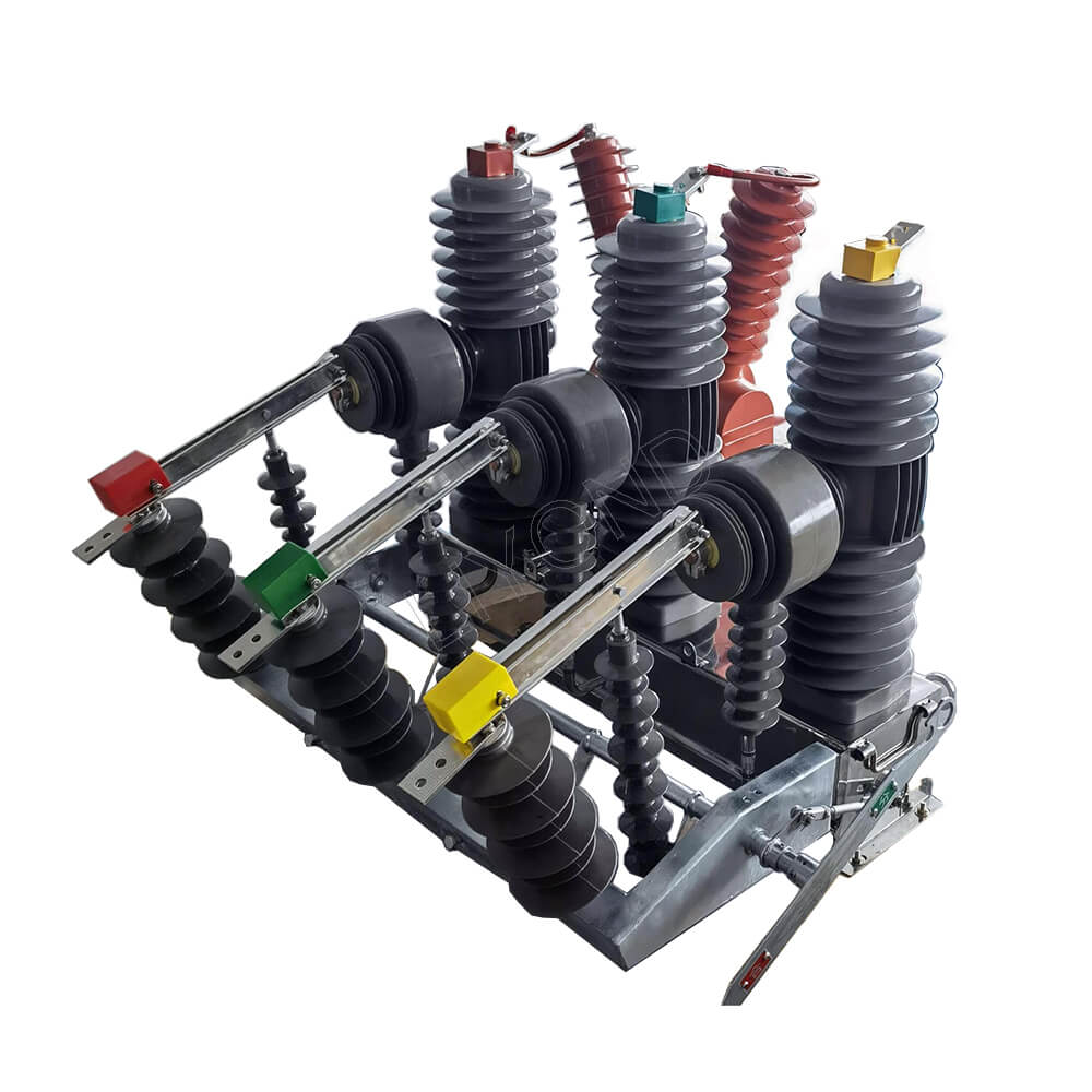 24kV Outdoor High-voltage Intelligent Three Phase Pole Mounted Vacuum Circuit Breaker Auto Recloser