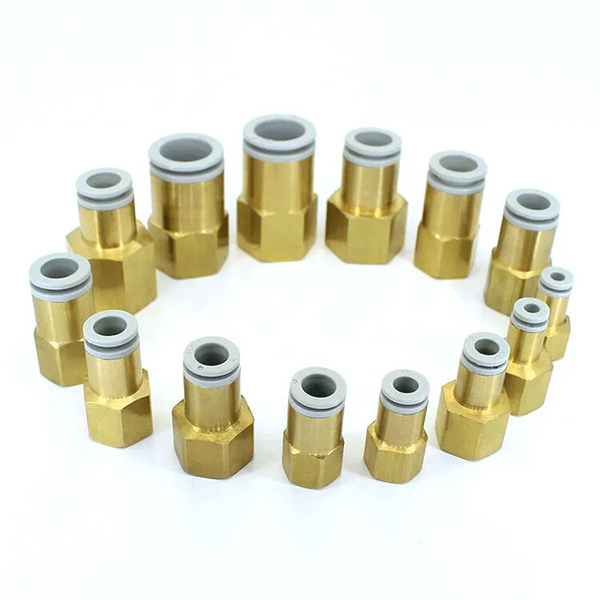 KQ2F Series Straight Push-In Fitting