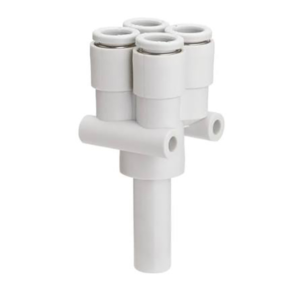 KQ2X / KQ2XD Series Reducing  Multi-Way Push-in Fitting