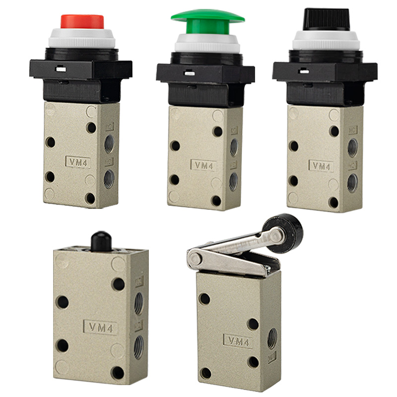 VM4  Series Medium 3-Port Poppet Mechanical Valve